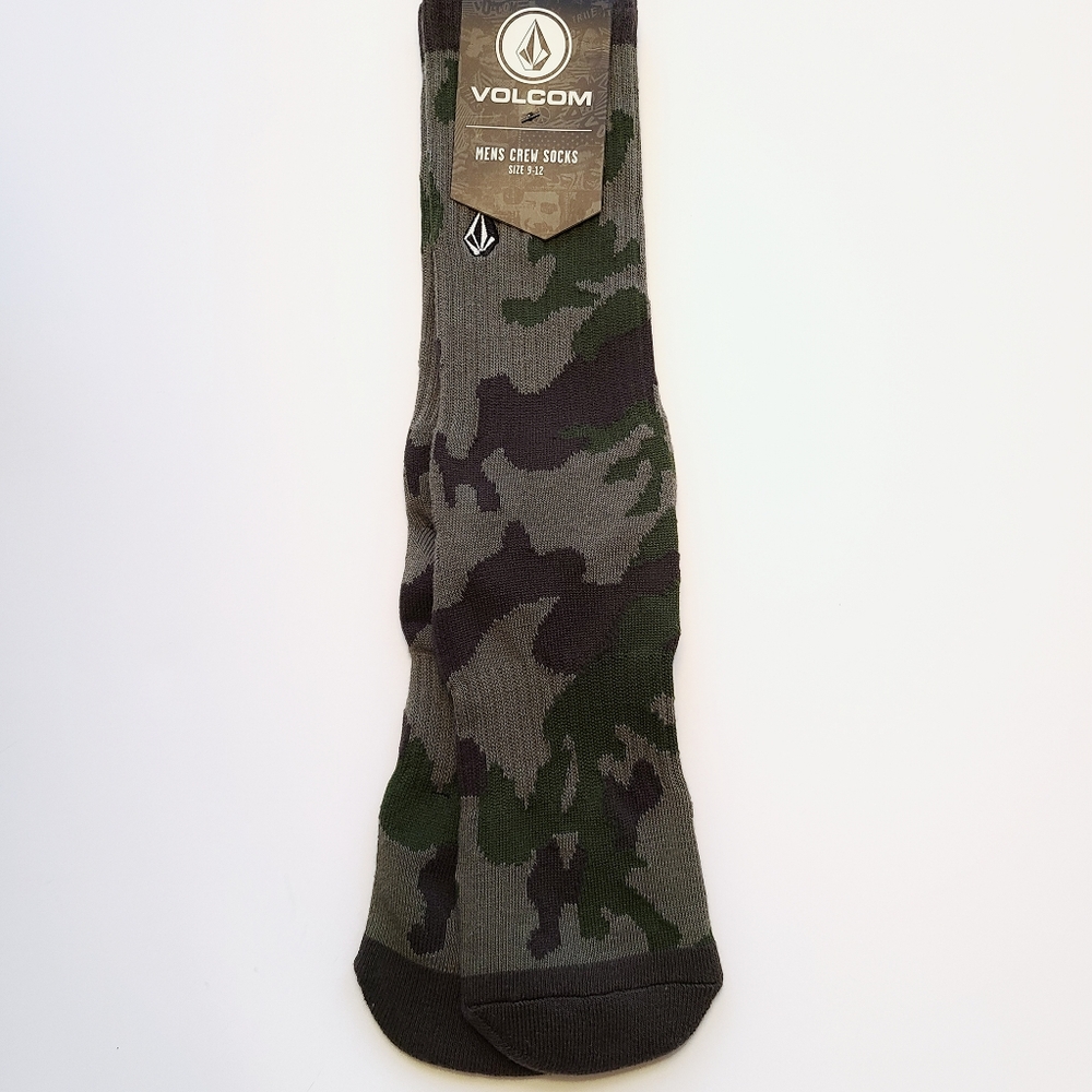 NWT VOLCOM Vibes Army crew height - Picture 2 of 5